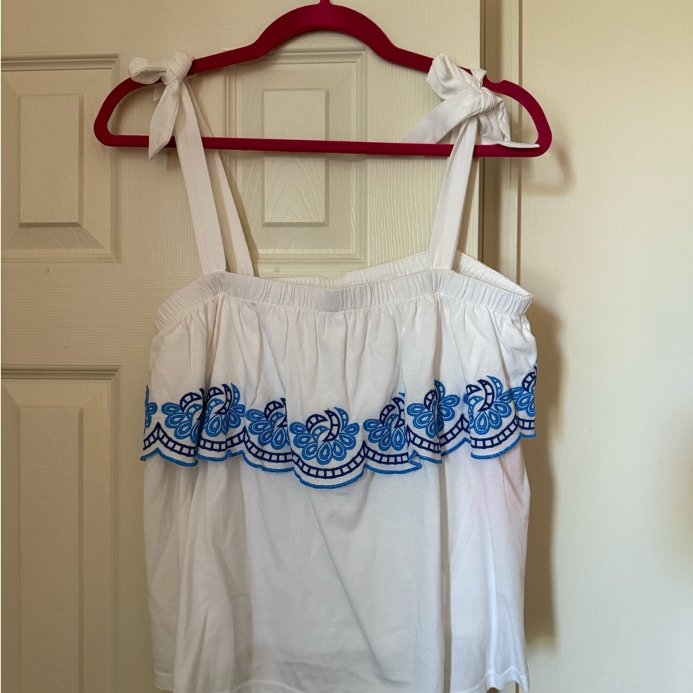 Lilly Pulitzer Benita Top - Resort White